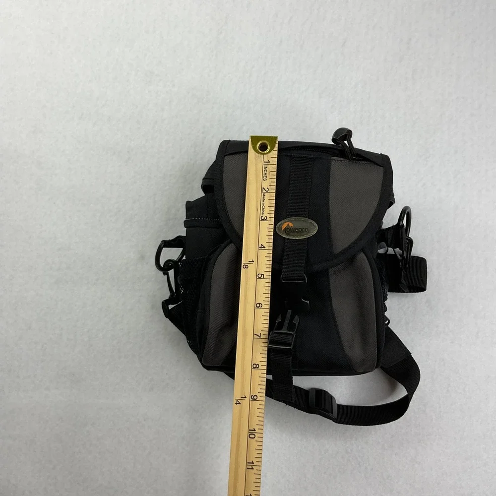 Lowepro EX 120 Camera Bag Black Gray Padded Shoulder Bag Case with Belt Loop
